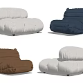 Modern Lazy Sofa 3d model