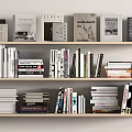 Books 3d model