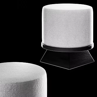 Sofa stool 3d model