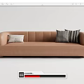 Modern Multiplayer Sofa 3d model