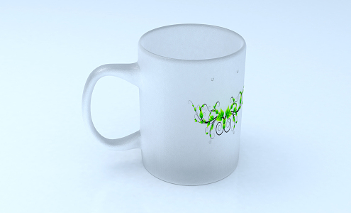 Modern Water Cup Frosted Water Cup 3d model