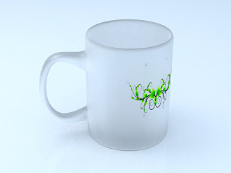 Modern Water Cup Frosted Water Cup 3d model