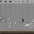 Stylish Multiple Pendant Lights With Various Designs For Modern Interior