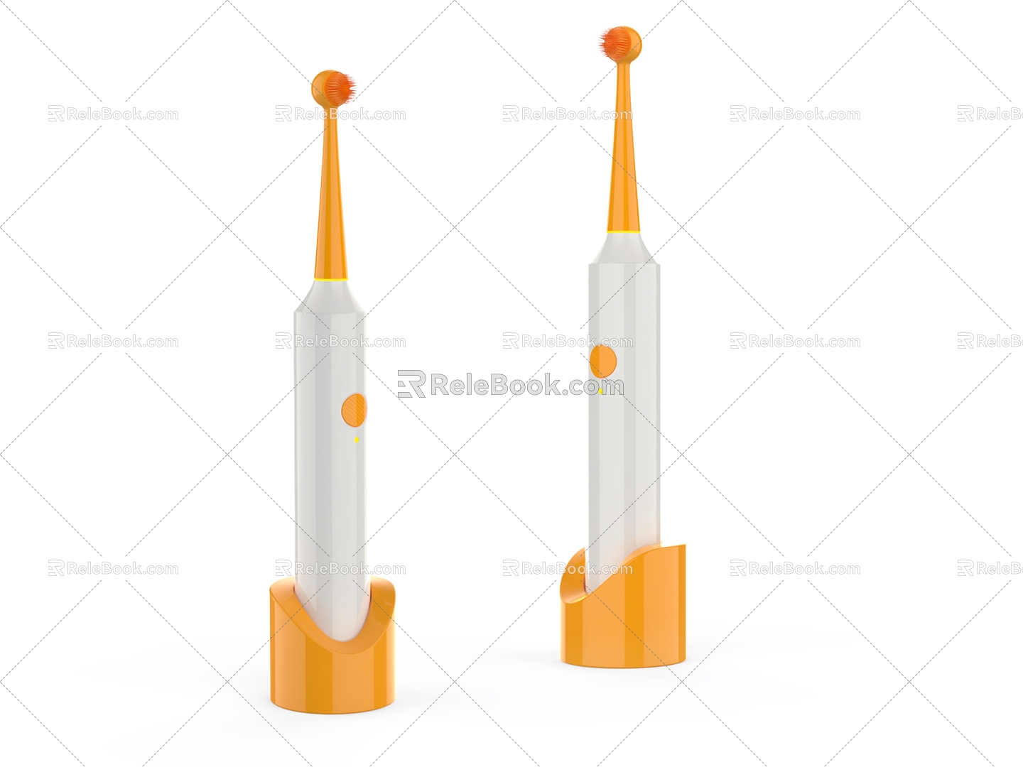 Modern electric toothbrush model