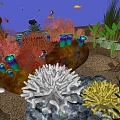 Modern Underwater World Underwater World 3d model