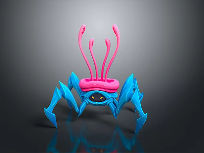crab sea crab river crab hairy crab bread crab hermit crab big crab small crab marine animal fish 3d model