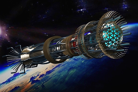 Style Spaceship 3d model