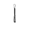 Leather Tassel Wall Decor with Braided Details and Textured Fringe for Modern Home
