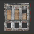 windows old windows old windows vintage windows antique windows classical windows vintage windows gatehouse 3d model