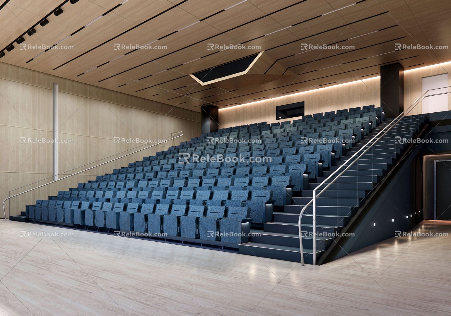 Modern Conference Hall Report Hall 3d model