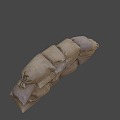 Sandbags 3d model