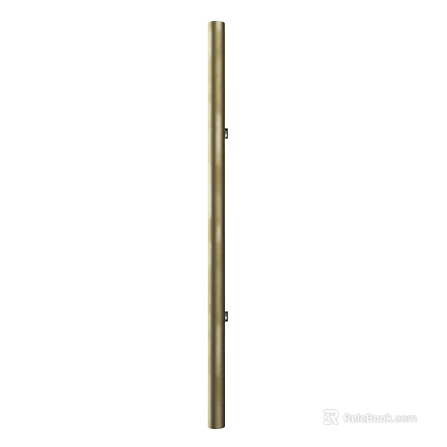 Sleek Modern Wall Light With Brushed Metal Design For Indoor Home Lighting Decoration 3d model 