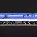 Locomotive Dongfeng 5 Freight Locomotive 3d model