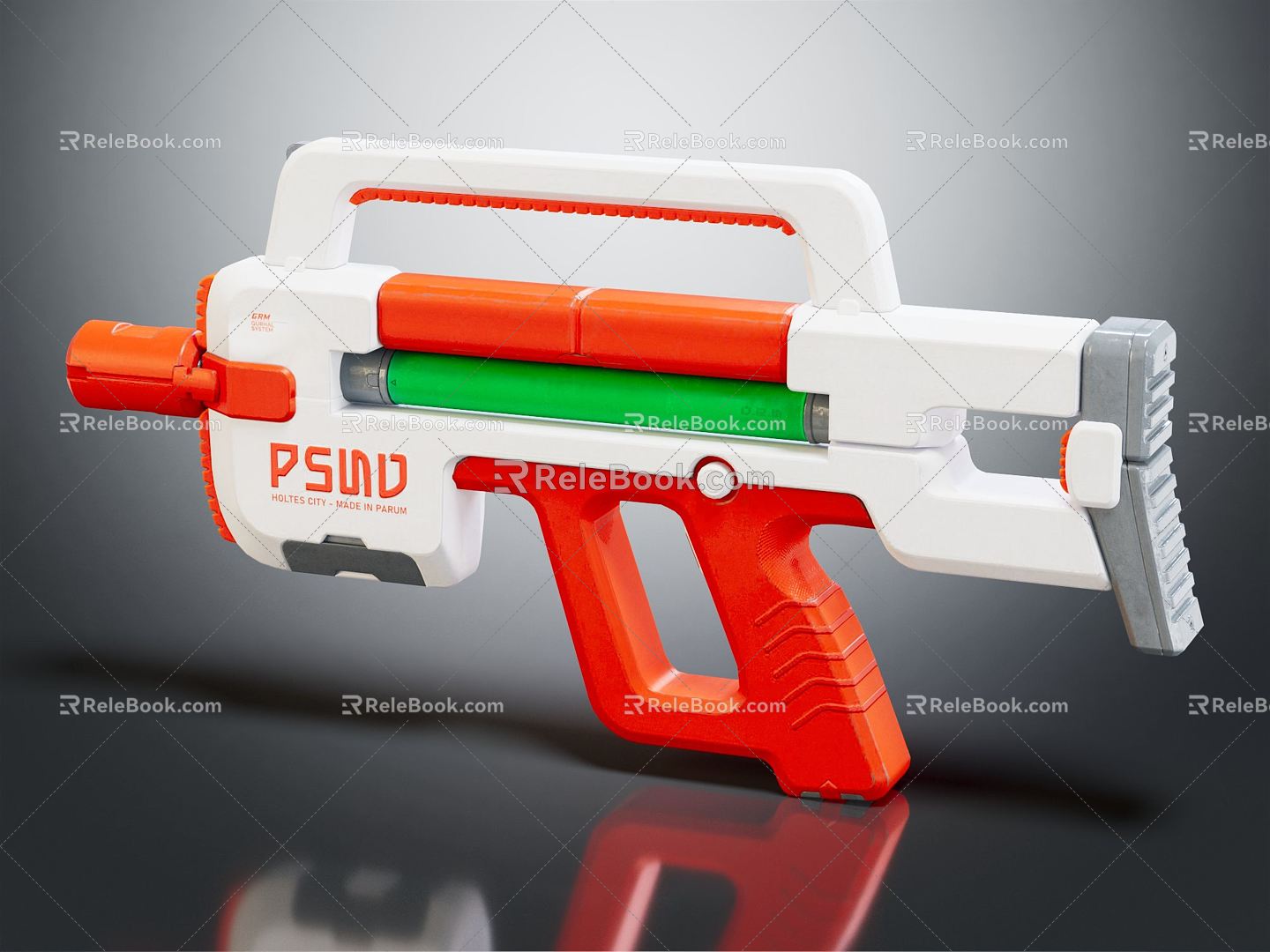 Modern Laser Gun Sci-Fi Laser Gun 3d model