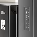 Sleek Multi Door Refrigerators And Freezers In Black Silver And Gold Tones