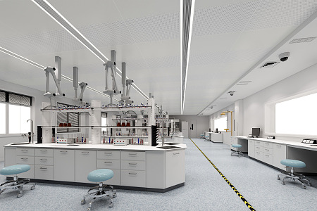 Modern Laboratory 3d model