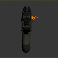 Green And Black Tactical MK23 Semi Auto Pistol Weapon With Modern Design Components