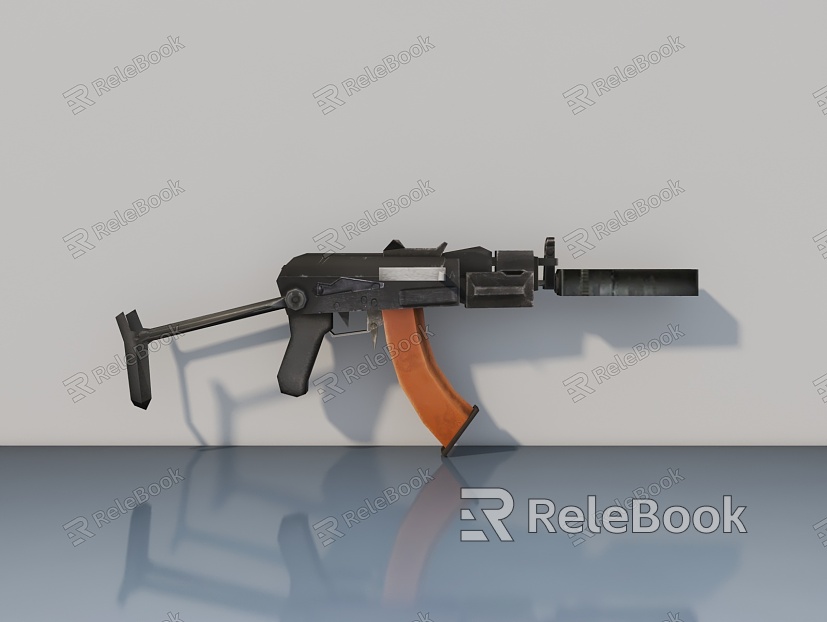 Equipped with submachine guns model