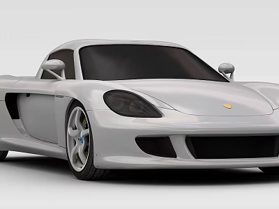 Advanced sports car 3d model