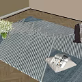 Modern Carpet 3d model