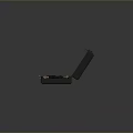 Black Hard Shell Weapon Case Containing Firearm And Accessories Inside 3d model