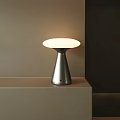 Modern Middle Ancient Table Lamp Style Mushroom Lamp Desk Lamp Simple Light Luxury Bedside Lamp 3d model