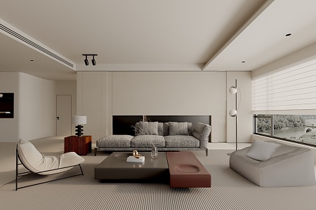 Living room 3d model