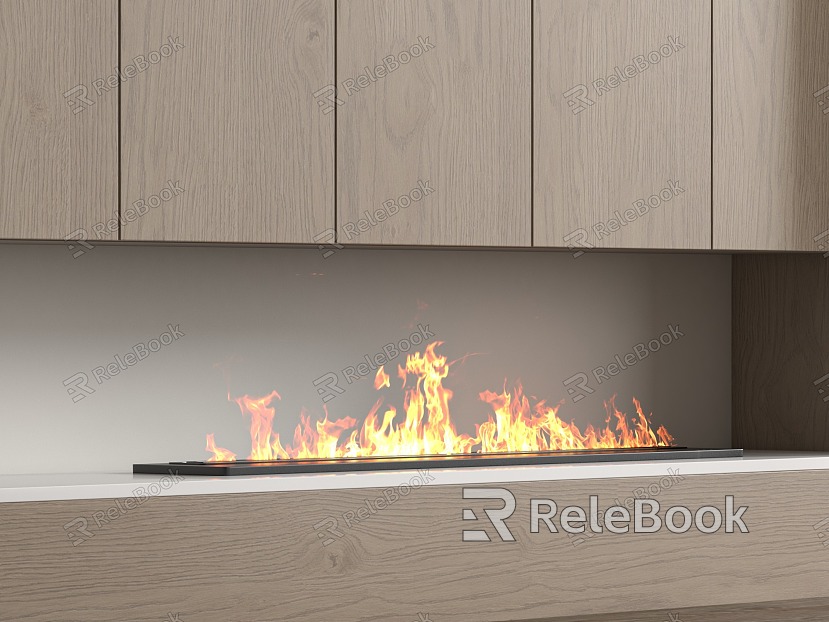 Modern Fireplace model