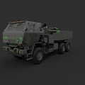 Military Weapon Transport Vehicle Armored Truck With Green Markings