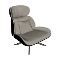 Minotti single sofa 3d model