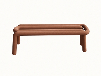 Modern Bench Simple Bench 3d model