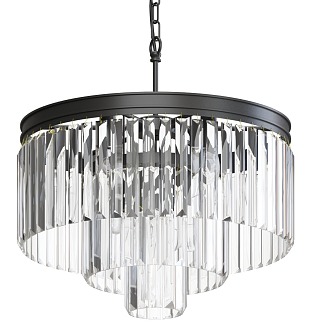 Crystal chandelier 3d model