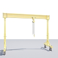 Gantry crane 3d model