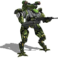 Modern Robots 3d model