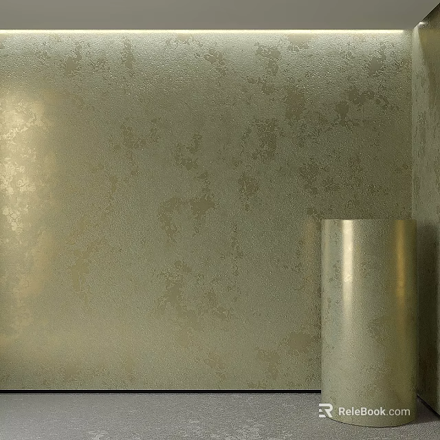 Modern Open Concept Kitchen Interior With Island Counter And Cabinets 3d model 