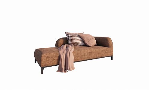 modern chaise longue sofa 3d model