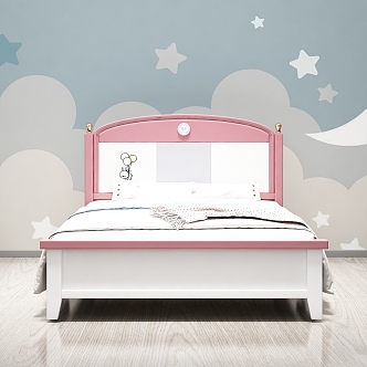 Children's bed 3d model