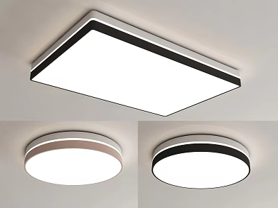 Ceiling lamp living room ceiling lamp bedroom ceiling lamp round ceiling lamp simple ceiling lamp 3d model
