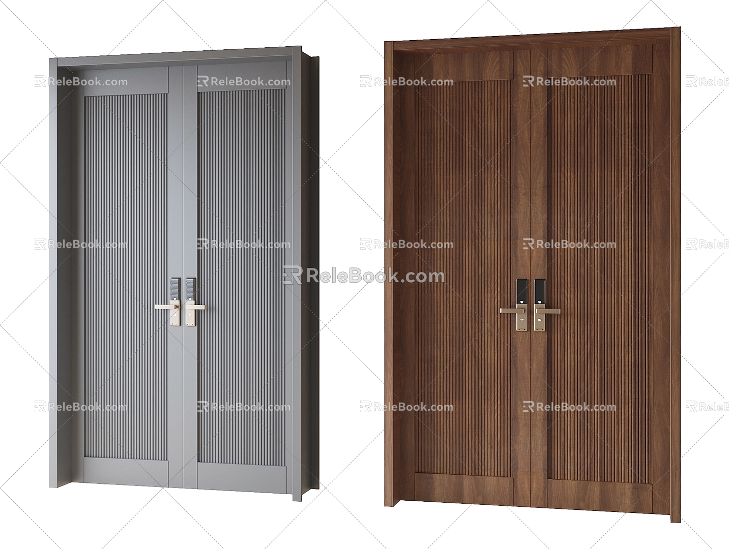 Security Door Entry Door 3d model