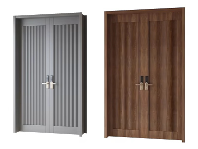 Security Door Entry Door 3d model