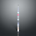 rocket base rocket launch pad rocket launch base aviation base 3d model