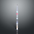 rocket base rocket launch pad rocket launch base aviation base 3d model