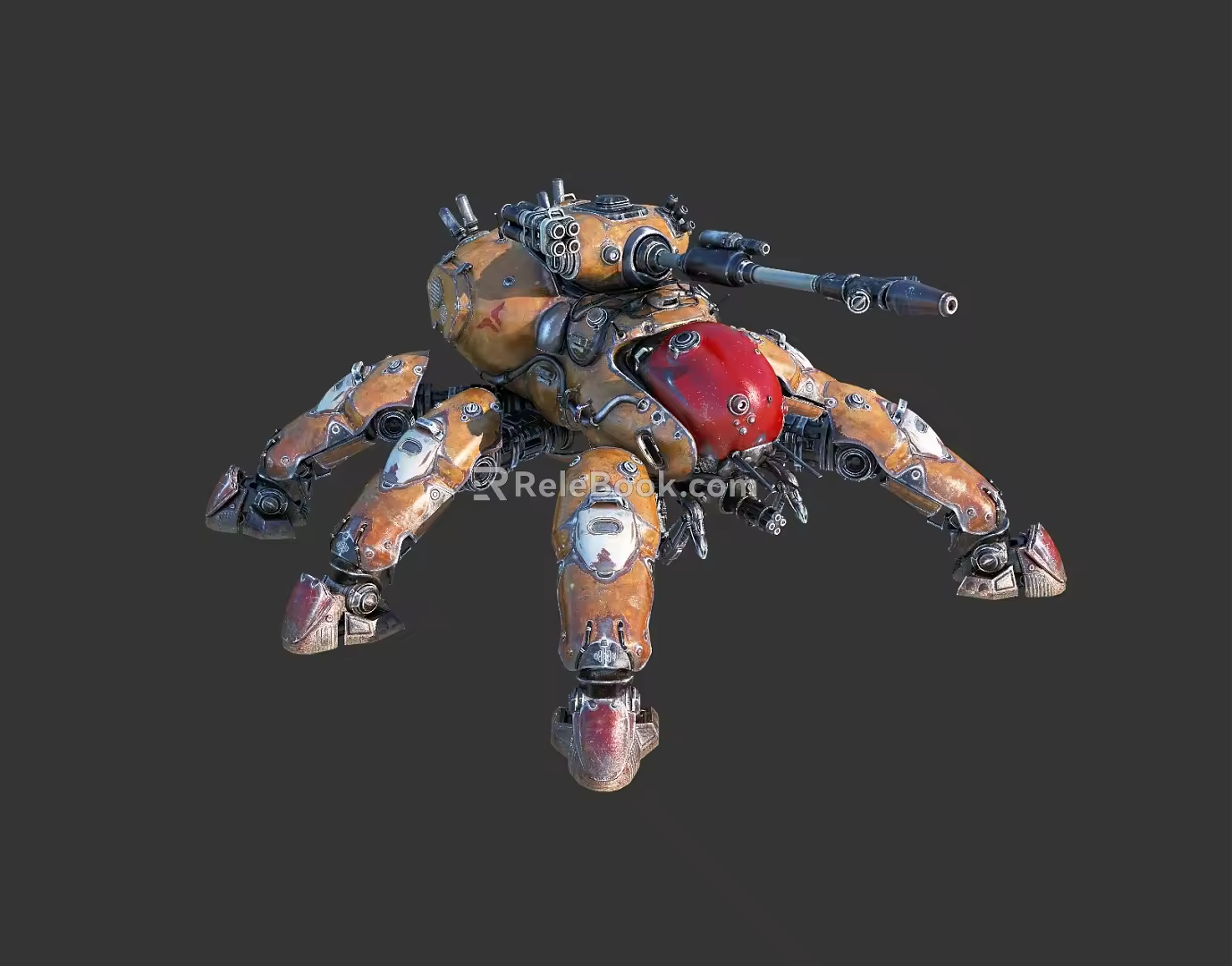 Modern Robot Mecha War Machine 3d model