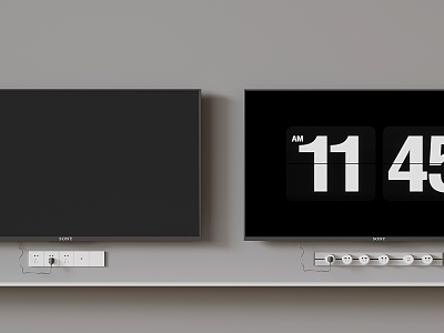 Television 3d model