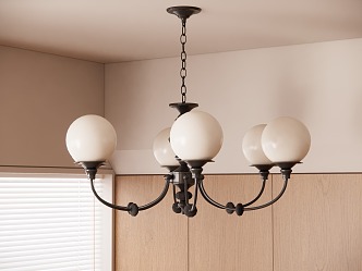 Antique chandelier 3d model