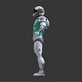 Modern Robot Warrior Robocop 3d model