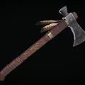 Modern Tomahawk Axe Axe Game Axe 3d model