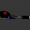 Professional Wired Gaming Mouse With RGB Lighting Ergonomic Design And USB Connector