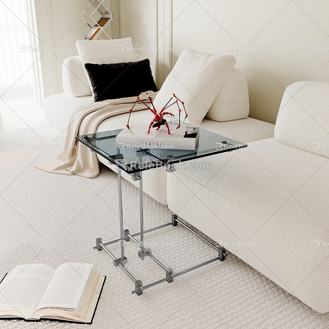 Side Table Coffee Table Side Table Glass Side Table Mobile Side Table Stainless Steel Side Table Spiderman 3d model