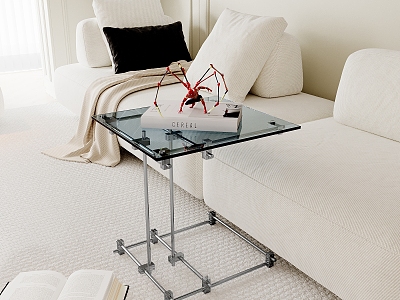 Side Table Coffee Table Side Table Glass Side Table Mobile Side Table Stainless Steel Side Table Spiderman 3d model